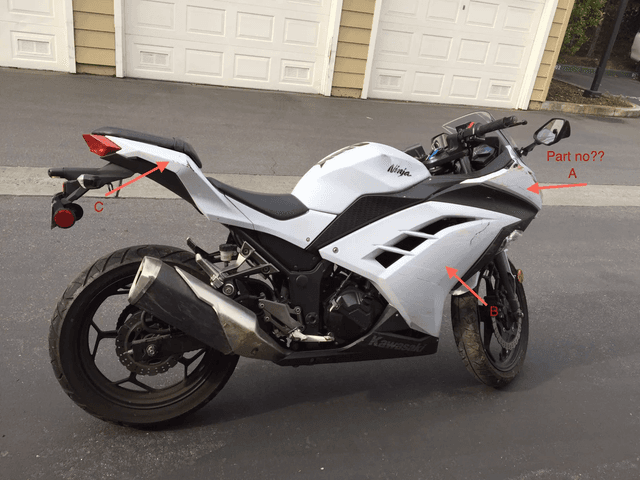 Kawasaki Ninja being inspected for valuation in Melbourne